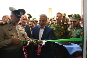 افتتاح پروژه بیمارستان ابن سینا ارتش همدان با حضور امیر سرتیپ کیومرث حیدری فرمانده، نزاجا