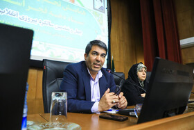 سخنرانی محمدعلی طالبی، استاندار درمراسم تجلیل از دست‌اندرکاران ستاد دهه فجر کرمان