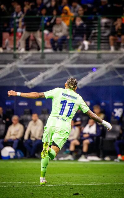 رافینیا به رکورد رونالدو رسید