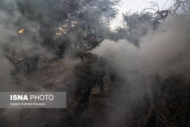 عکس آرشیوی است آتشسوزی جنگل دیزمار آذربایجان شرقی مهار شد