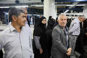 بدرقه نخستین گروه از زائران حج ۱۴۰۴ - مشهد