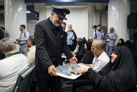 بدرقه نخستین گروه از زائران حج ۱۴۰۴ - مشهد