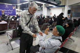 بدرقه نخستین گروه از زائران حج ۱۴۰۴ - مشهد