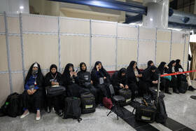 بدرقه نخستین گروه از زائران حج ۱۴۰۴ - مشهد