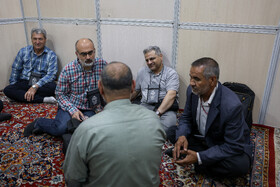 بدرقه نخستین گروه از زائران حج ۱۴۰۴ - مشهد