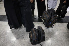 بدرقه نخستین گروه از زائران حج ۱۴۰۴ - مشهد