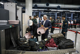 بدرقه نخستین گروه از زائران حج ۱۴۰۴ - مشهد