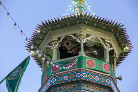 شب میلاد امام رضا(ع) در حرم حضرت فاطمه معصومه(س)