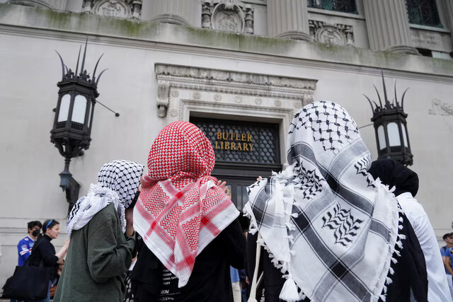 دستگیری دهها دانشجوی حامی فلسطین در دانشگاه کلمبیا