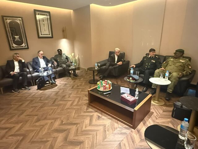 ورود سردار رادان به کشور نیجر