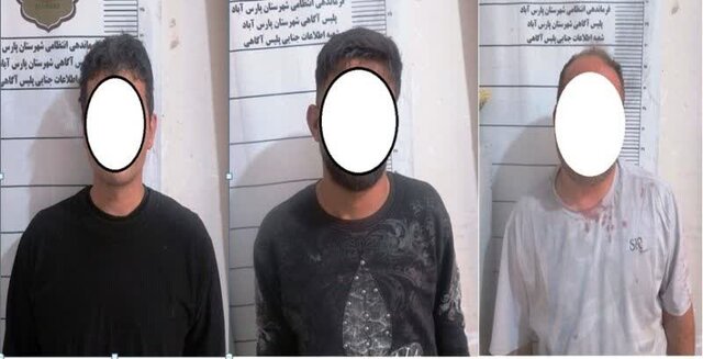 دستگیری سارقان احشام در شهرستان پارس آباد