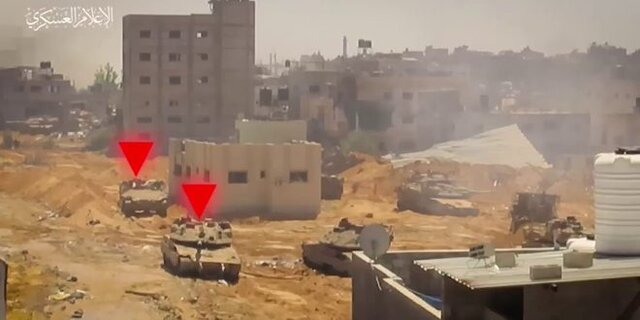 ضربات مهلک القسام به نظامیان رژیم اشغالگر در غزه