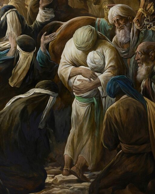 نقاشیهایی برای امام رضا (ع)