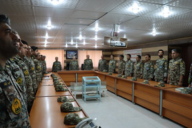 بازدید فرمانده کل ارتش از گروه پدافند هوایی آبدانان