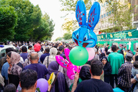 اجتماع ۵ کیلومتری امام رضایی‌ها در تهران