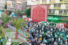 اجتماع ۵ کیلومتری امام رضایی‌ها در تهران