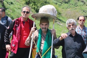 آیین ۶۰۰ ساله ورف چال  روستای آب اسک آمل -مازندران