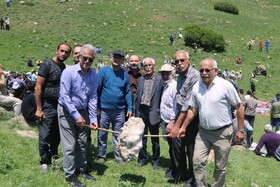 آیین ۶۰۰ ساله ورف چال  روستای آب اسک آمل -مازندران