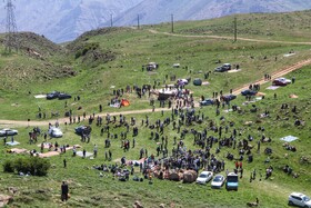 آیین ۶۰۰ ساله ورف چال  روستای آب اسک آمل -مازندران