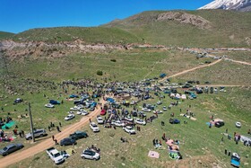 آیین ۶۰۰ ساله ورف چال  روستای آب اسک آمل -مازندران