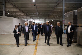 بازدید علی بابایی، رییس کمیسیون اجتماعی مجلس شورای اسلامی از واحد های صنعتی، تولیدی در منطقه آزاد ارس