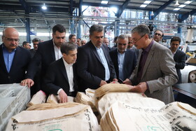 بازدید علی بابایی، رییس کمیسیون اجتماعی مجلس شورای اسلامی از واحد های صنعتی، تولیدی