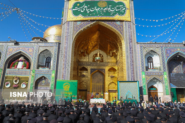 عکس از آرشیو ویژه برنامههای حرم مطهر رضوی به مناسبت بیستم ذیالحجه