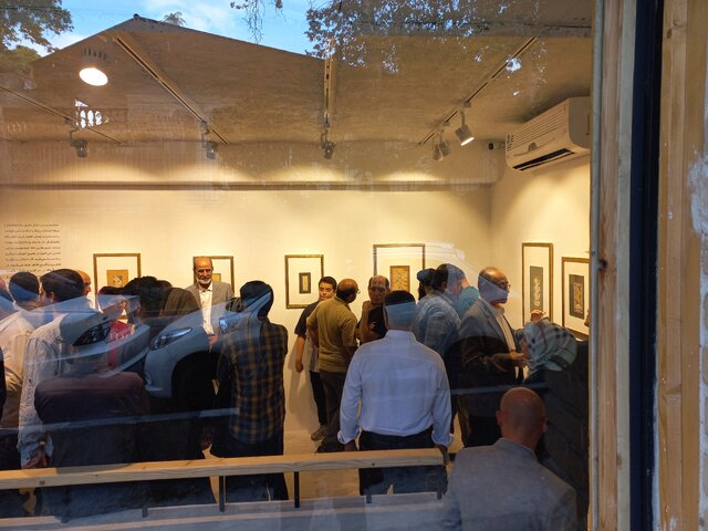 افتتاح نمایشگاه خوشنویسی محمد شهبازی