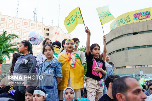 جشن امام رضاییها با حضور پرشور تهرانیها