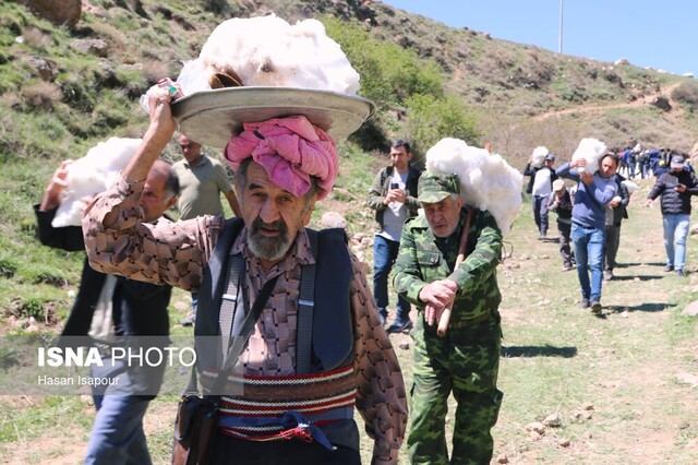 آیین ۶۰۰ ساله ورف چال روستای آب اسک آمل - مازندران