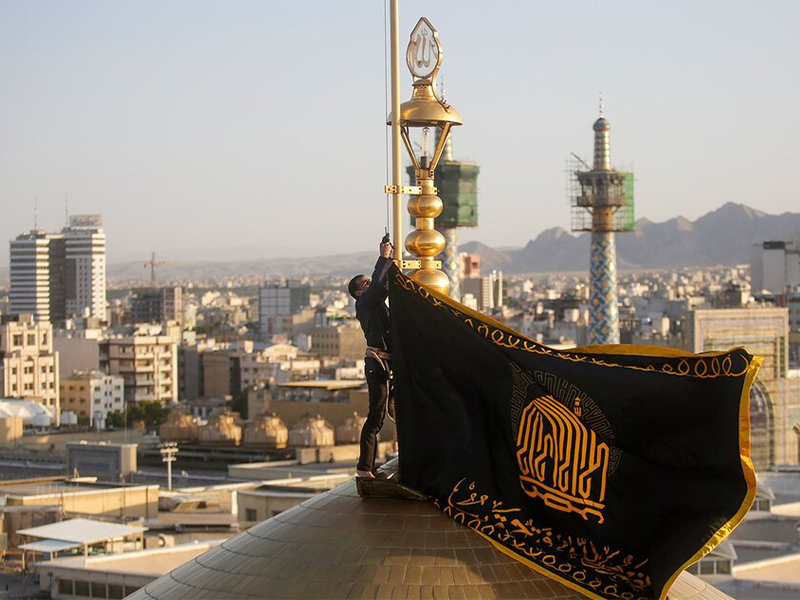 همه چیز درباره پرچم مذهبی و ریسه پرچم مشکی در آیینهای مذهبی