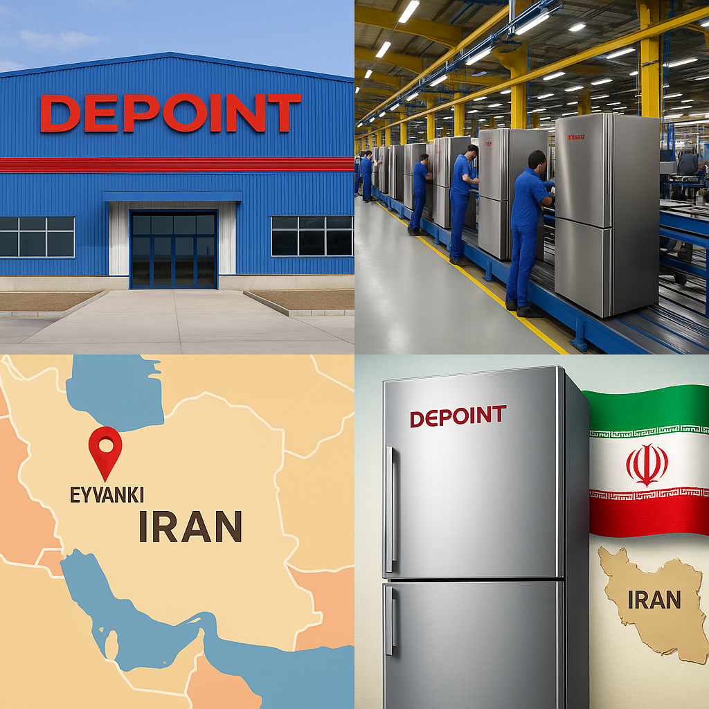 یخچال دیپوینت انتخاب اقتصادی و باکیفیت برای خانواده‌های ایرانی