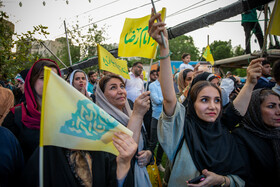 اجتماع ۵ کیلومتری امام رضایی‌ها در تهران