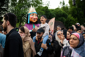 اجتماع ۵ کیلومتری امام رضایی‌ها در تهران