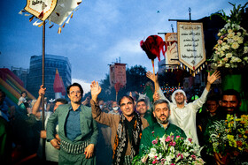 اجتماع ۵ کیلومتری امام رضایی‌ها در تهران