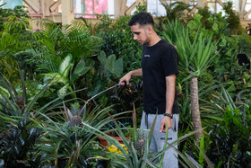 افتتاح بیستمین نمایشگاه گل و گیاه با حضور شهردار تهران