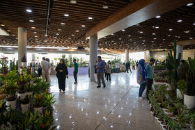 افتتاح بیستمین نمایشگاه گل و گیاه با حضور شهردار تهران