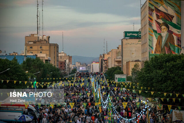 تقدیر اعضای شورای شهر تهران از شهرداری برای برگزاری جشن امام رضاییها تقدیر اعضای شورای شهر تهران از شهرداری برای برگزاری جشن امام رضاییها
