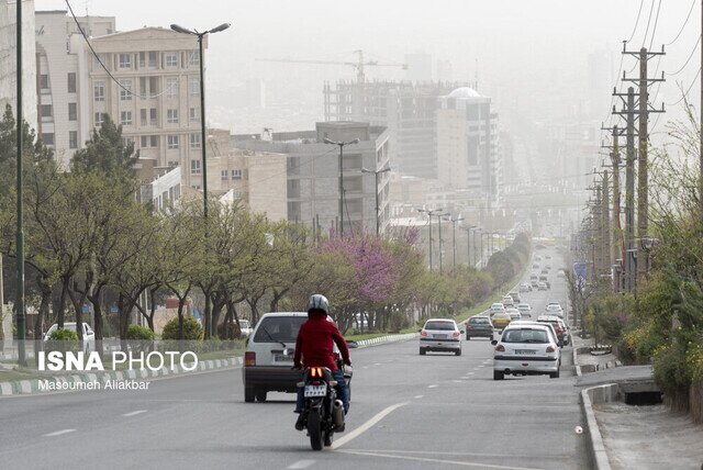 پیش‌بینی وزش باد و گرد و خاک در البرز