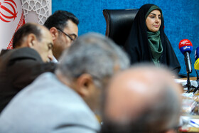 فرزانه صادق، وزیر مسکن و راه و شهرسازی در آیین انعقاد تفاهم نامه همکاری احداث و تامین مسکن فرهنگیان