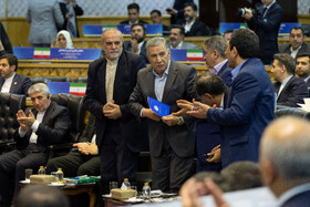  صمد حسن زاده، رئیس اتاق بازرگانی در همایش تجاری ایران و ازبکستان