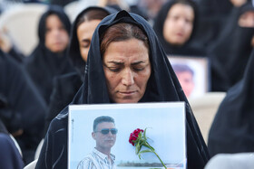 مراسم گرامیداشت جانباختگان حادثه بندر شهیدرجایی