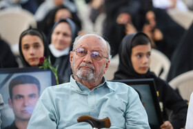 فضل‌الله صلواتی، نویسنده و پژوهشگر در مراسم گرامیداشت جانباختگان حادثه بندر شهیدرجایی