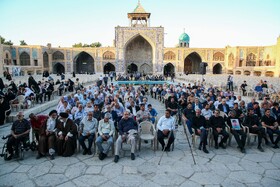 مراسم گرامیداشت جانباختگان حادثه بندر شهیدرجایی