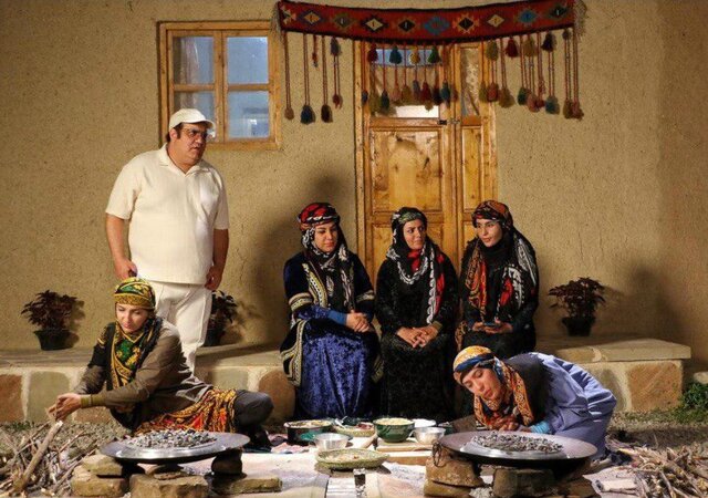 میرطاهر مظلومی و گیتی قاسمی مجری مسابقه تلویزیونی