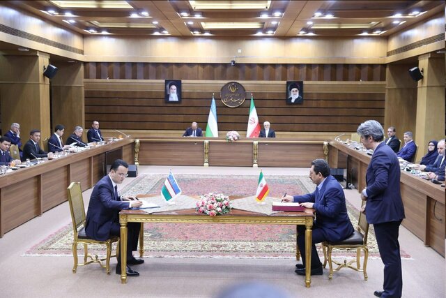 امضای ۴ سند همکاری میان ایران و ازبکستان