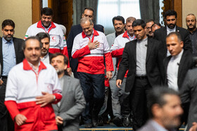 مسعود پزشکیان، رئیس‌جمهور در گرامیداشت هفته هلال احمر