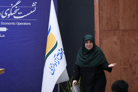 نشست فاطمه مهاجرانی، سخنگوی دولت با فعالین اقتصادی - منطقه آزاد انزلی