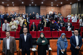 نشست فاطمه مهاجرانی، سخنگوی دولت با فعالین اقتصادی - منطقه آزاد انزلی