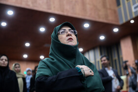 نشست فاطمه مهاجرانی، سخنگوی دولت با فعالین اقتصادی - منطقه آزاد انزلی